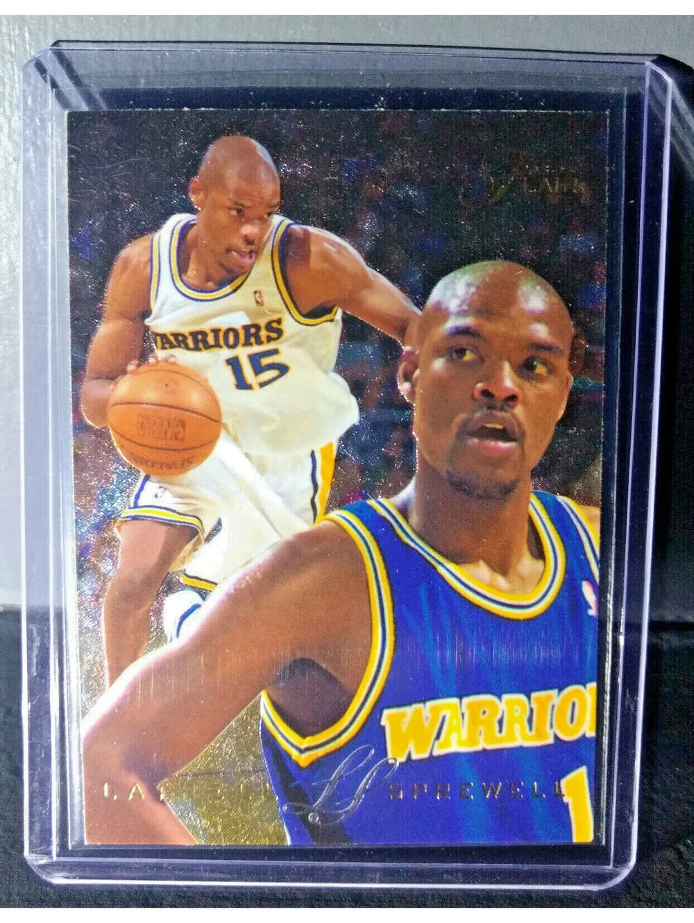 1995-96 Latrell Sprewell Flair #47 Basketball Card